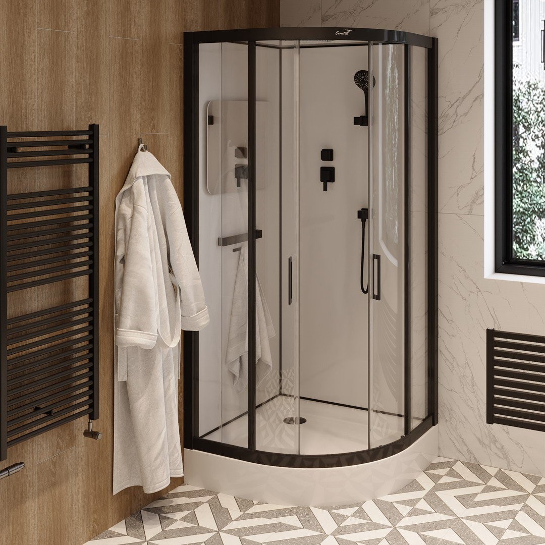 Душевая кабина CeruttiSpa VIVA91B 90х90 Душевая кабина CeruttiSpa VIVA91B 90х90