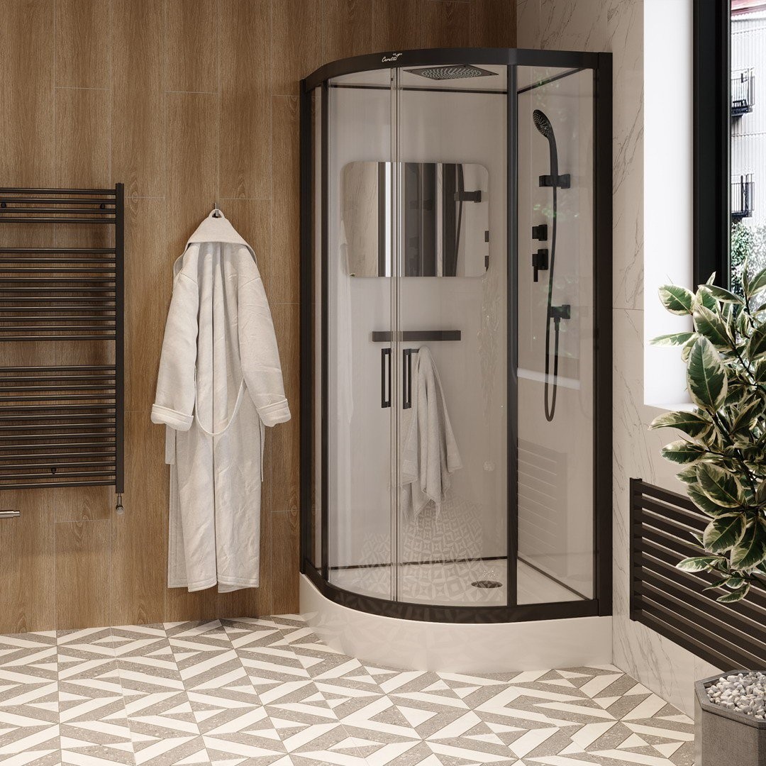 Душевая кабина CeruttiSpa VIVA91B 90х90 Душевая кабина CeruttiSpa VIVA91B 90х90