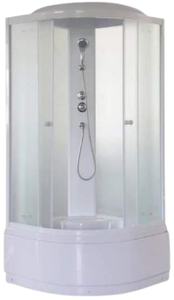 Душевая кабина Parly Effect EF921 90x90 матовое стекло / матовые задние стенки Душевая кабина Parly Effect EF921 90x90 матовое стекло / матовые задние стенки