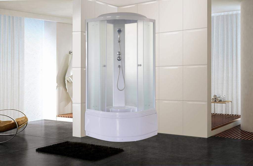 Душевая кабина Parly Effect EF921 90x90 матовое стекло / матовые задние стенки Душевая кабина Parly Effect EF921 90x90 матовое стекло / матовые задние стенки