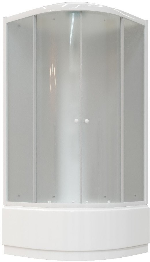 Душевая кабина Parly Effect EF921 90x90 матовое стекло / матовые задние стенки Душевая кабина Parly Effect EF921 90x90 матовое стекло / матовые задние стенки