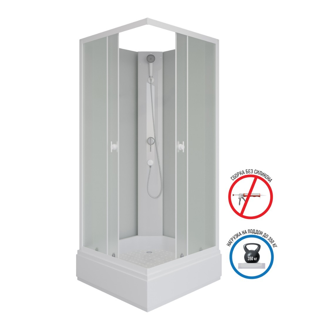 Душевая кабина Niagara Promo P80/26Q/MT 80x80x215 Душевая кабина Niagara Promo P80/26Q/MT 80x80x215