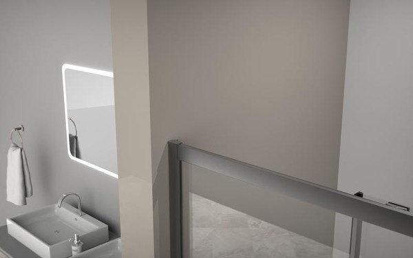 Душевой уголок Aquabath Atlas AB-11C-1080-2000 100x80 стекла прозрачные, профиль оружейная сталь Душевой уголок Aquabath Atlas AB-11C-1080-2000 100x80 стекла прозрачные, профиль оружейная сталь