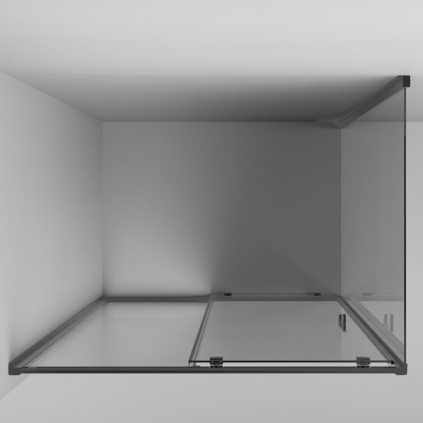 Душевой уголок Aquabath Atlas AB-11C-1080-2000 100x80 стекла прозрачные, профиль оружейная сталь Душевой уголок Aquabath Atlas AB-11C-1080-2000 100x80 стекла прозрачные, профиль оружейная сталь