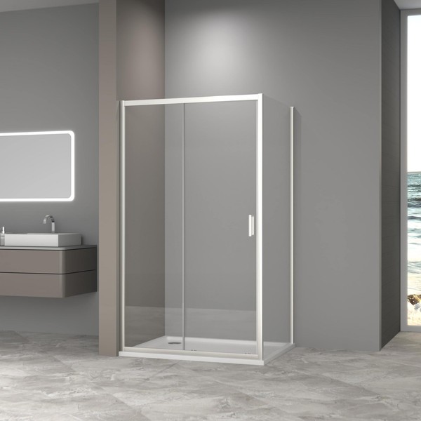 Душевой уголок Aquabath Atlas AB-11C-1280-2000 120x80 стекла прозрачные, профиль хром Душевой уголок Aquabath Atlas AB-11C-1280-2000 120x80 стекла прозрачные, профиль хром