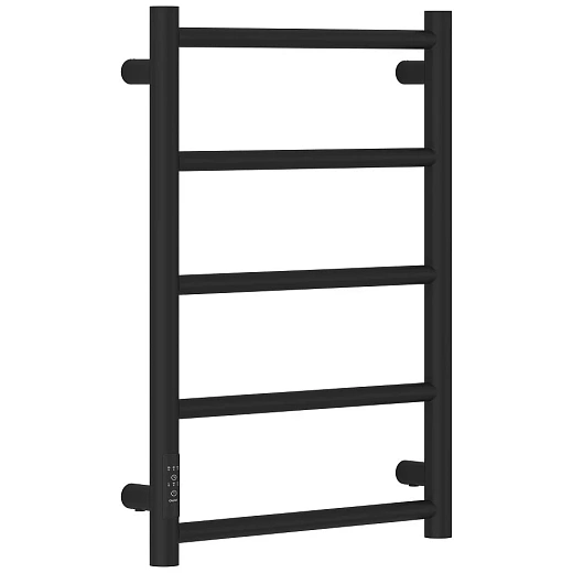 Полотенцесушитель электрический Стилье Формат 27 31529-6040, 600x400, черный матовый, МЭМ слева Полотенцесушитель электрический Стилье Формат 27 31529-6040, 600x400, черный матовый, МЭМ слева