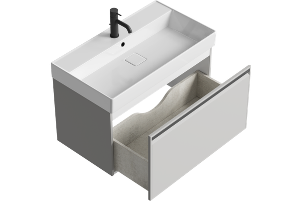 Тумба с умывальником Aqwella Pure PUR0108ST Тумба с умывальником Aqwella Pure PUR0108ST
