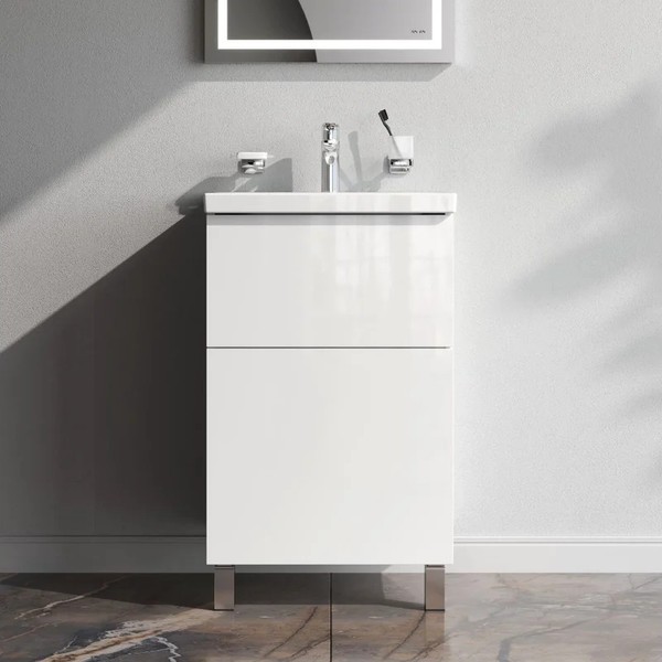 Тумба с умывальником AM.PM Gem M90-FSX0502WG-WCC0502WG Тумба с умывальником AM.PM Gem M90-FSX0502WG-WCC0502WG