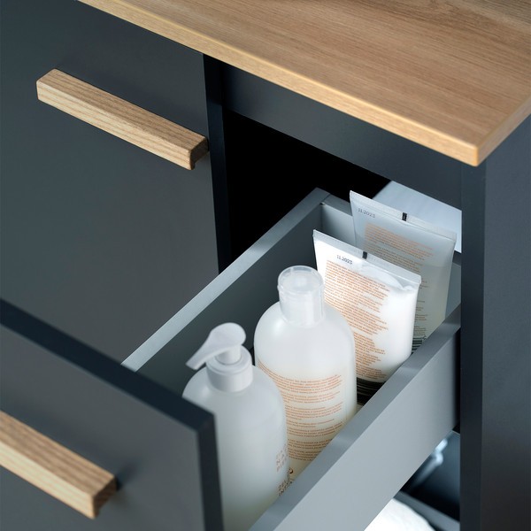 Тумба под умывальник Lauter Adri 59 (антрацит) Тумба под умывальник Lauter Adri 59 (антрацит)