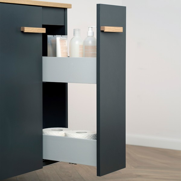 Тумба под умывальник Lauter Adri 59 (антрацит) Тумба под умывальник Lauter Adri 59 (антрацит)