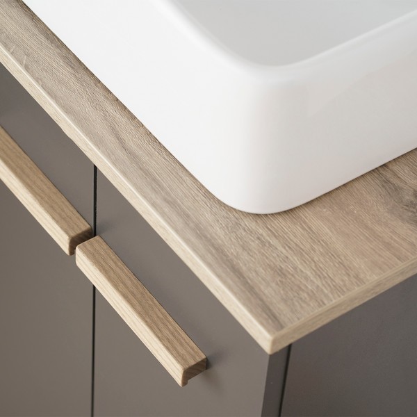 Тумба под умывальник Lauter Adri 59 (антрацит) Тумба под умывальник Lauter Adri 59 (антрацит)