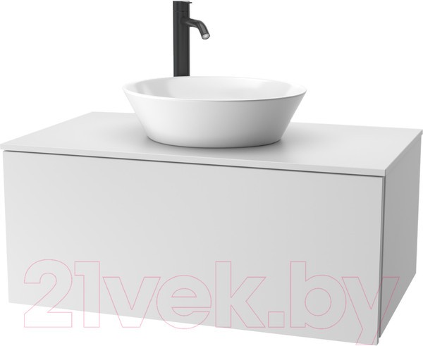 Тумба под умывальник ЗОВ Кито 80 / K80LW0MWMC-LDSPW (белый матовый) Тумба под умывальник ЗОВ Кито 80 / K80LW0MWMC-LDSPW (белый матовый)