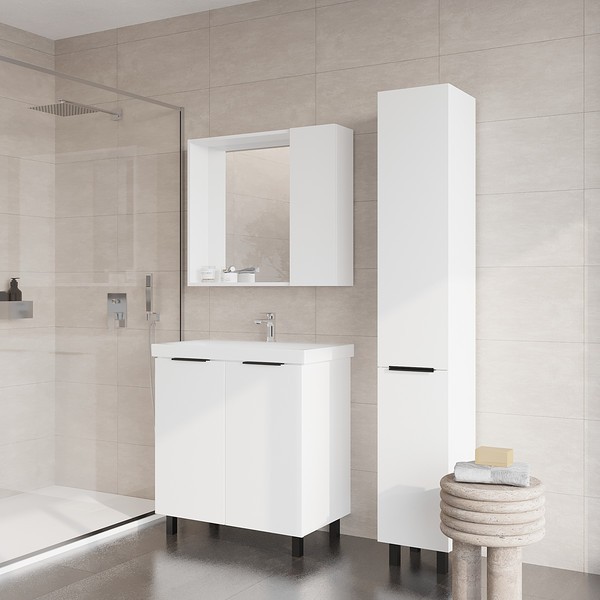 Тумба под умывальник Viant Берлин Moduo 60 / VBER60MDBEL-T2Y Тумба под умывальник Viant Берлин Moduo 60 / VBER60MDBEL-T2Y