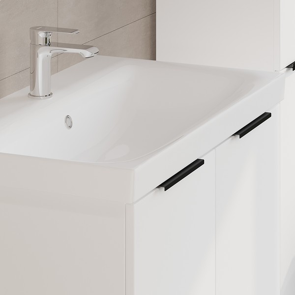 Тумба под умывальник Viant Берлин Moduo 60 / VBER60MDBEL-T2Y Тумба под умывальник Viant Берлин Moduo 60 / VBER60MDBEL-T2Y