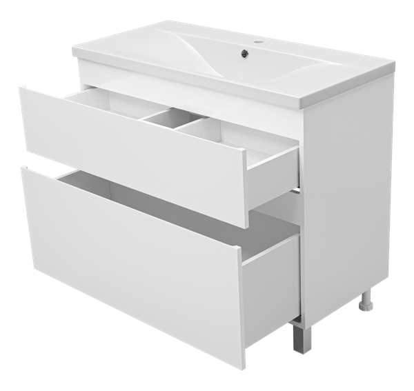 Тумба под умывальник Misty Лаки 100 / П-Лак-01100-0112Я Тумба под умывальник Misty Лаки 100 / П-Лак-01100-0112Я