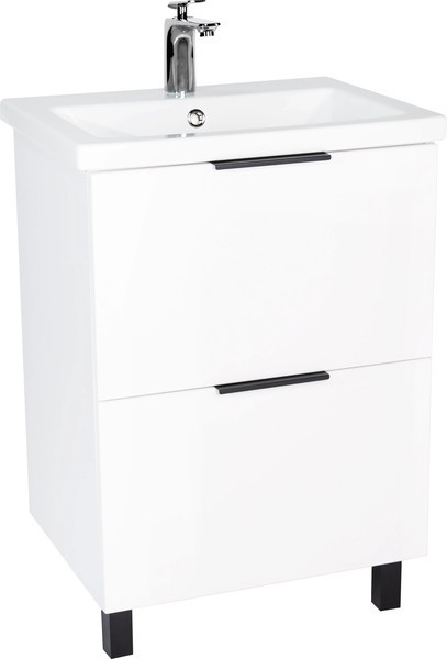 Тумба под умывальник Viant Берлин Moduo 60 / VBER60MDBEL-T2Y Тумба под умывальник Viant Берлин Moduo 60 / VBER60MDBEL-T2Y