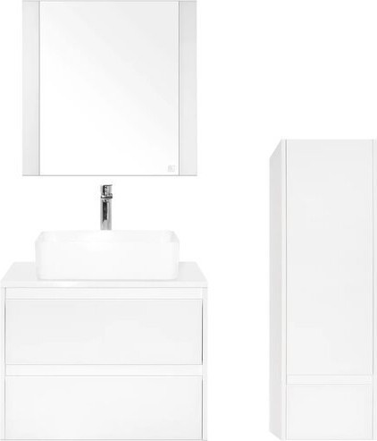 Тумба под умывальник Style Line Монако 60 (подвесная, белый) Тумба под умывальник Style Line Монако 60 (подвесная, белый)