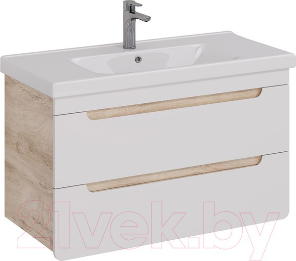 Тумба под умывальник LEMARK Olivia 100 / LM08OL100T (дуб кантри) Тумба под умывальник LEMARK Olivia 100 / LM08OL100T (дуб кантри)