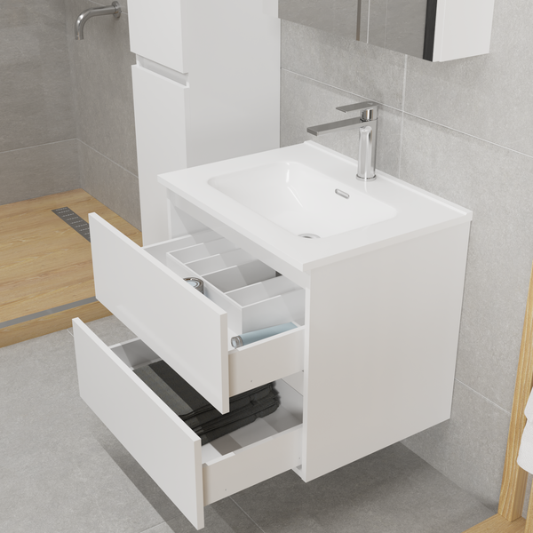 Тумба под умывальник Lauter Mia 60 (белый глянец) Тумба под умывальник Lauter Mia 60 (белый глянец)