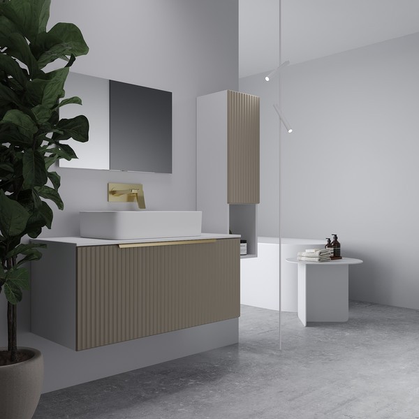 Тумба под умывальник ЗОВ Дублин 100 / DU100LWMFC (флавио кашемир) Тумба под умывальник ЗОВ Дублин 100 / DU100LWMFC (флавио кашемир)