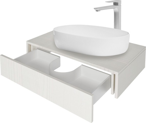 Тумба под умывальник ЗОВ Токио Премиум 100 / TP100WWPTOC2 (белый) Тумба под умывальник ЗОВ Токио Премиум 100 / TP100WWPTOC2 (белый)
