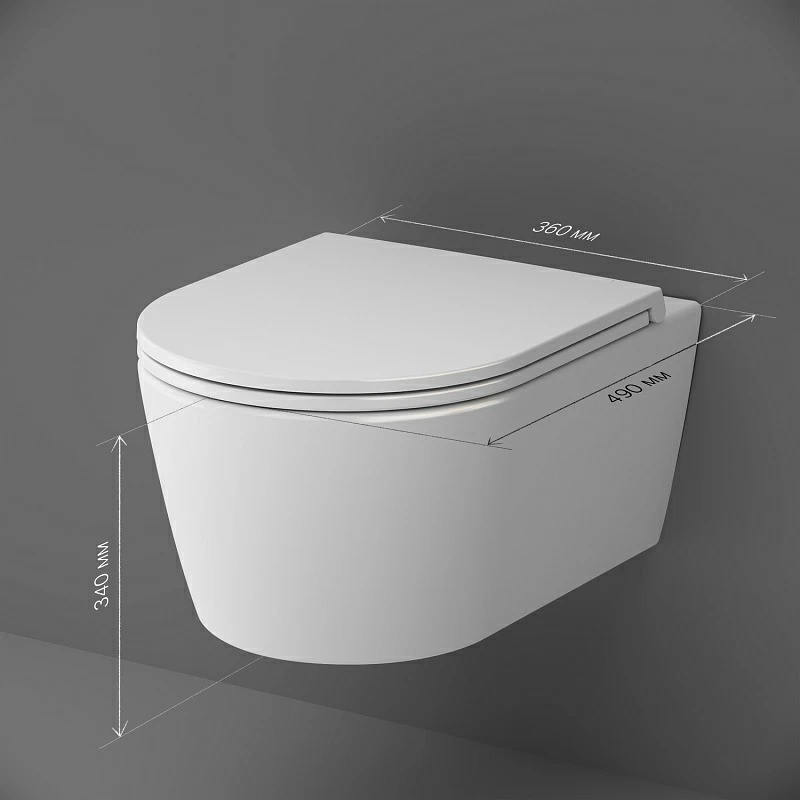 Унитаз подвесной AM.PM Func C8F1700SC Унитаз подвесной AM.PM Func C8F1700SC