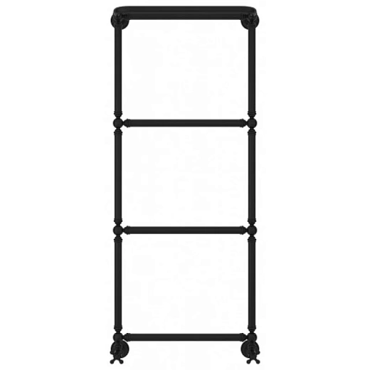 Полотенцесушитель водяной Сунержа Ренессанс 1386 31-0281-1250, 1200x500, с полкой, матовый черный Полотенцесушитель водяной Сунержа Ренессанс 1386 31-0281-1250, 1200x500, с полкой, матовый черный