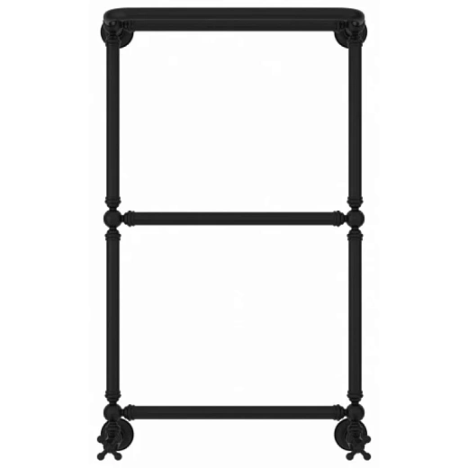 Полотенцесушитель водяной Сунержа Ренессанс 1386 31-0281-8650, 860x500, с полкой, матовый черный Полотенцесушитель водяной Сунержа Ренессанс 1386 31-0281-8650, 860x500, с полкой, матовый черный