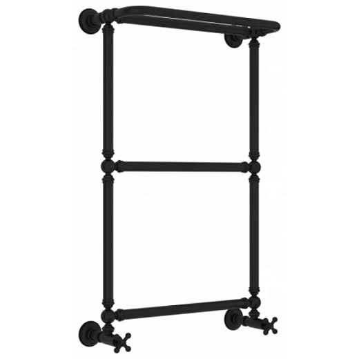 Полотенцесушитель водяной Сунержа Ренессанс 1386 31-0281-8650, 860x500, с полкой, матовый черный Полотенцесушитель водяной Сунержа Ренессанс 1386 31-0281-8650, 860x500, с полкой, матовый черный