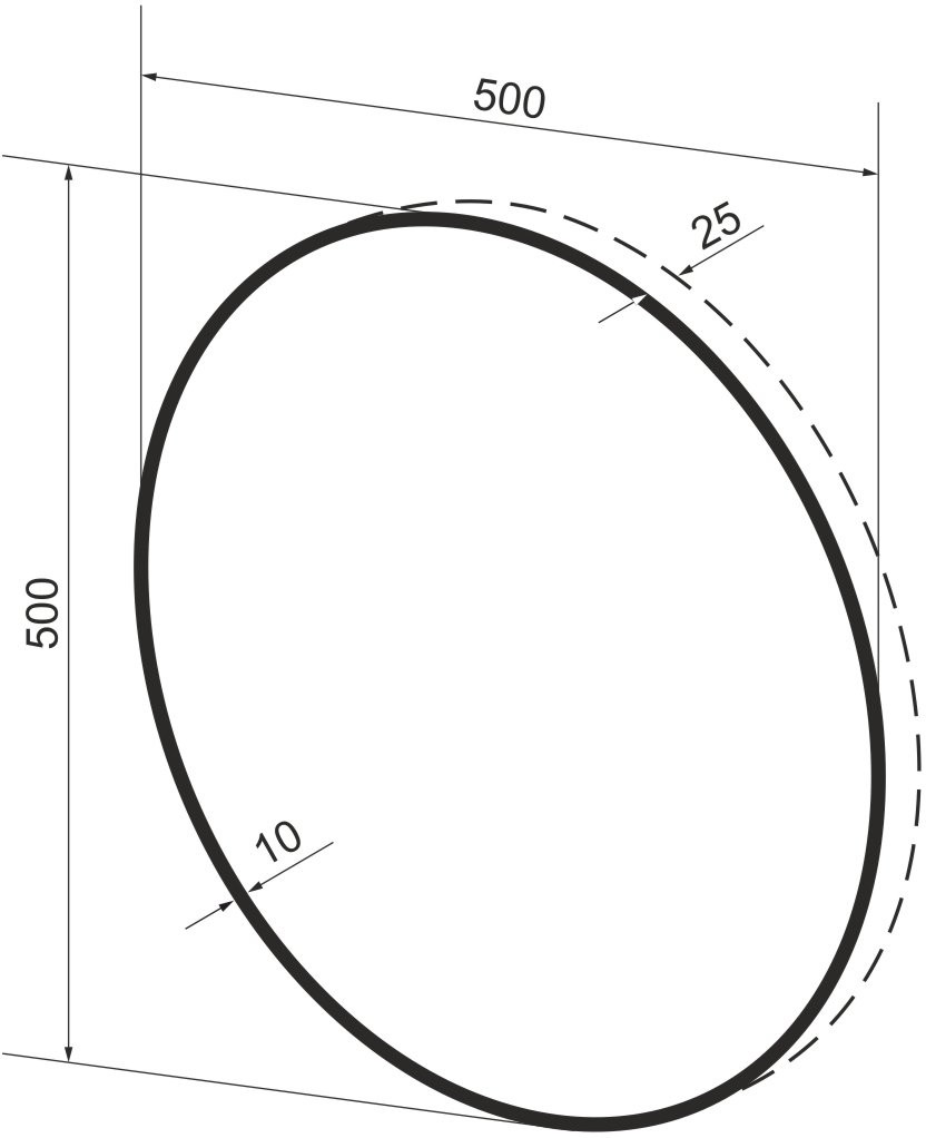 Зеркало Wellsee 7 Rays' Spectrum 172200100 50x50 с фоновой LED-подсветкой Зеркало Wellsee 7 Rays' Spectrum 172200100 50x50 с фоновой LED-подсветкой