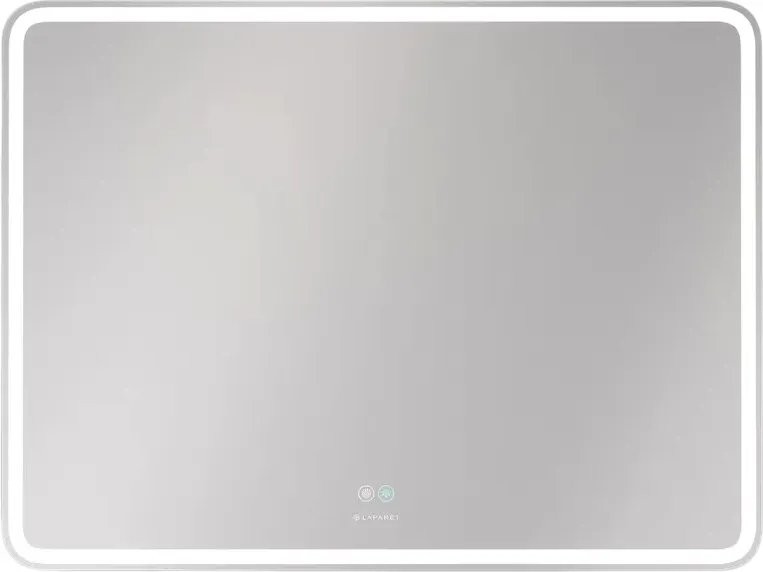 Зеркало Laparet Optimum 80x60 с подсветкой с подогревом Зеркало Laparet Optimum 80x60 с подсветкой с подогревом