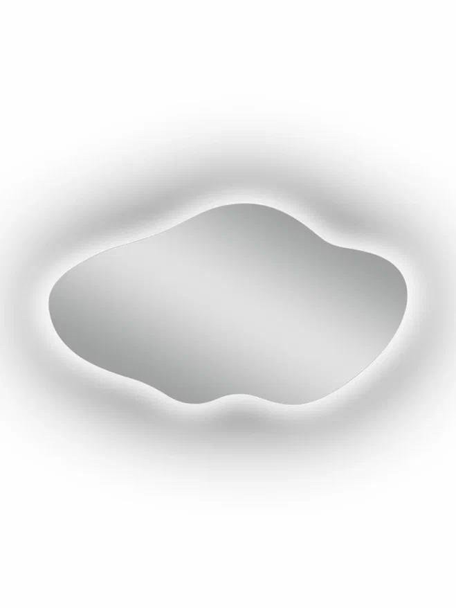 Зеркало Континент Phantom 60x110 ореольная подсветка, датчик движения Зеркало Континент Phantom 60x110 ореольная подсветка, датчик движения