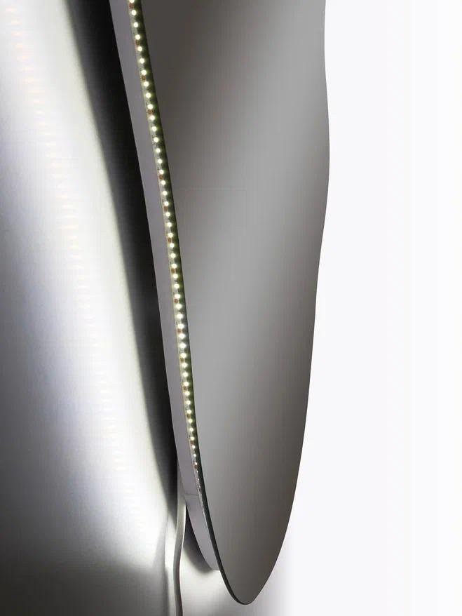 Зеркало Континент Phantom 60x110 ореольная подсветка, датчик движения Зеркало Континент Phantom 60x110 ореольная подсветка, датчик движения