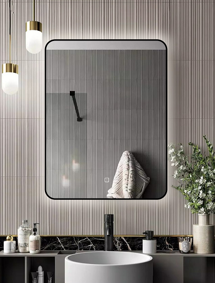 Зеркало Grado Elara LED 80x80 c УФ-печатью Зеркало Grado Elara LED 80x80 c УФ-печатью