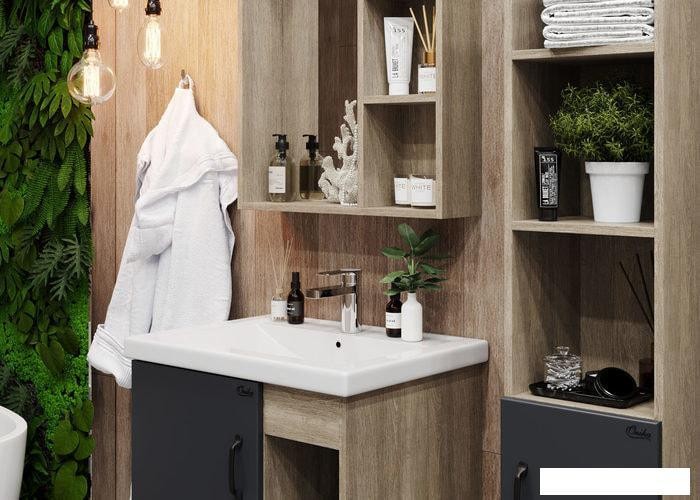 Тумба с умывальником Onika Тимбер 60.01 106116 + Фостер 60 Тумба с умывальником Onika Тимбер 60.01 106116 + Фостер 60