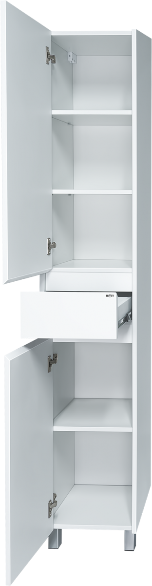 Шкаф-пенал Misty Алиса 35 белый левый Шкаф-пенал Misty Алиса 35 белый левый