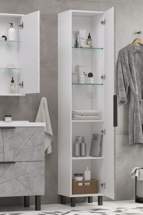 Пенал напольный Volna Twing 40 бетон Пенал напольный Volna Twing 40 бетон