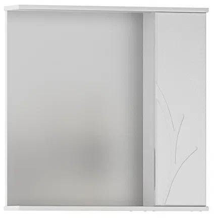 Шкаф с зеркалом Volna Adel 70 белый правый Шкаф с зеркалом Volna Adel 70 белый правый