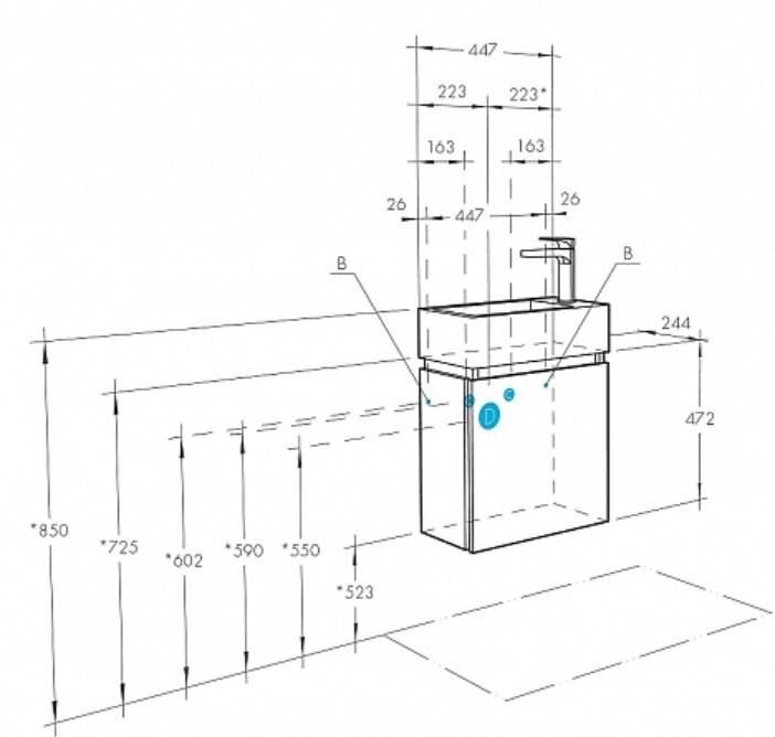 Тумба с умывальником Акватон Эклипс (1A1728K1EK49R) Тумба с умывальником Акватон Эклипс (1A1728K1EK49R)
