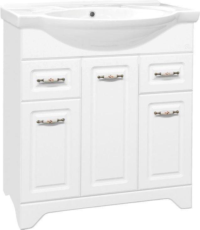 Тумба под умывальник Style Line Олеандр-2 120 2 ящика (для классической раковины) Тумба под умывальник Style Line Олеандр-2 120 2 ящика (для классической раковины)