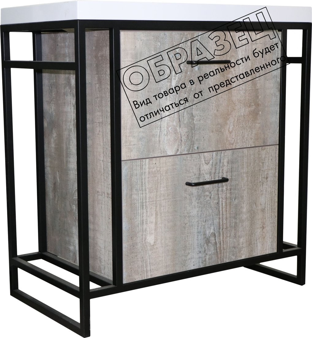 Тумба под умывальник Style Line Лофт 2.1 100 2 ящика Тумба под умывальник Style Line Лофт 2.1 100 2 ящика