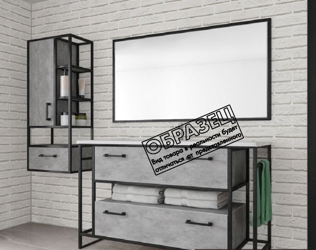 Тумба под умывальник Style Line Лофт 2.2 80 2 ящика PLUS/ниша Тумба под умывальник Style Line Лофт 2.2 80 2 ящика PLUS/ниша