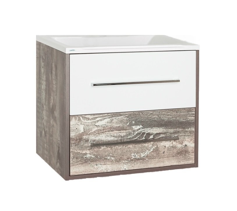 Тумба под умывальник Style Line Экзотик 70 2 ящика (подвесная) Тумба под умывальник Style Line Экзотик 70 2 ящика (подвесная)