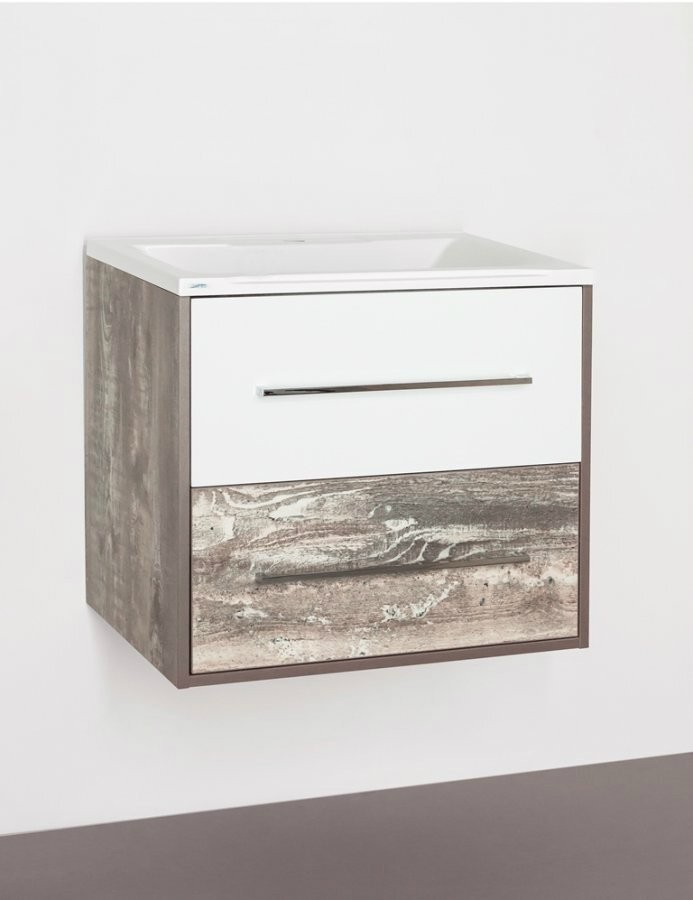 Тумба под умывальник Style Line Экзотик 70 2 ящика (подвесная) Тумба под умывальник Style Line Экзотик 70 2 ящика (подвесная)