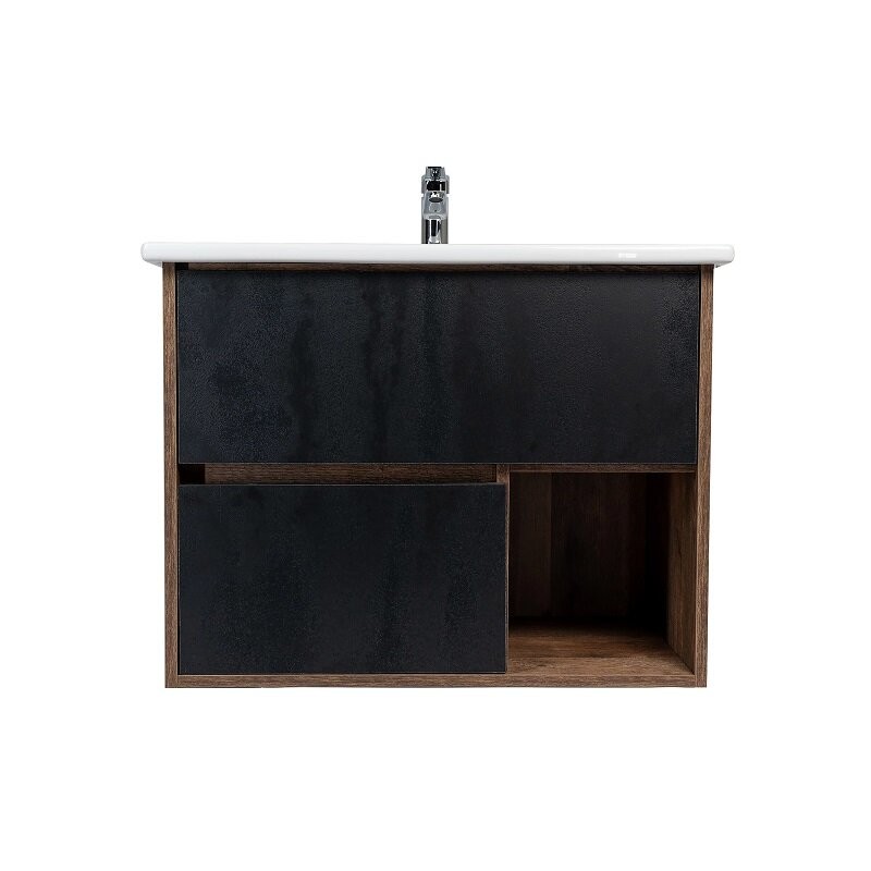 Тумба под умывальник Viant Люксембург Элина 60 / VLUX60ELCH-T2YP (черный) Тумба под умывальник Viant Люксембург Элина 60 / VLUX60ELCH-T2YP (черный)