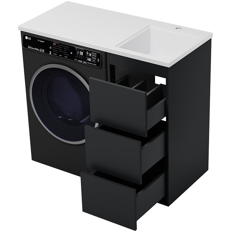 Тумба под умывальник Brevita Grafit 60 / GRA-01060-013Я Тумба под умывальник Brevita Grafit 60 / GRA-01060-013Я