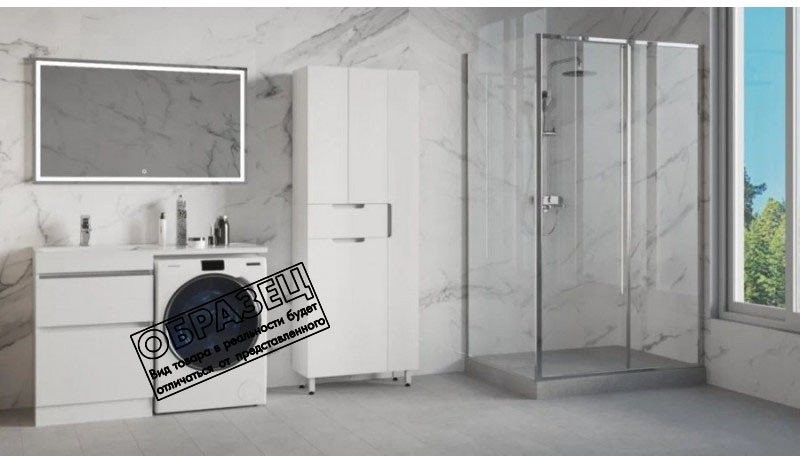 Тумба под умывальник Style Line Оптима 50 2 ящика Люкс Plus (напольная) Тумба под умывальник Style Line Оптима 50 2 ящика Люкс Plus (напольная)