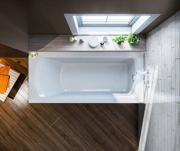 Ванна акриловая BAS АЯКС 170x75 с каркасом Ванна акриловая BAS АЯКС 170x75 с каркасом