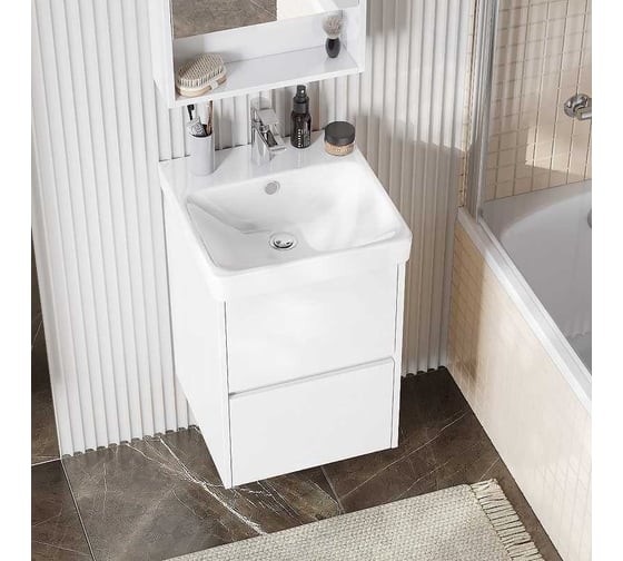 Тумба под умывальник Акватон Сканди 45 (1A251601SD010) Тумба под умывальник Акватон Сканди 45 (1A251601SD010)