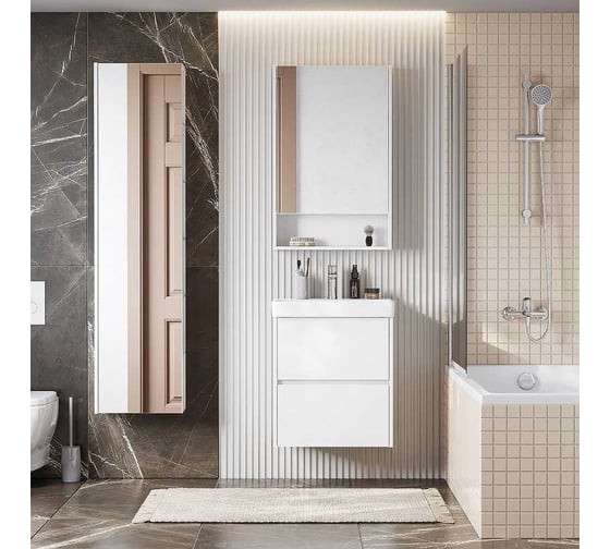 Тумба под умывальник Акватон Сканди 55 (1A251701SD010) Тумба под умывальник Акватон Сканди 55 (1A251701SD010)